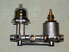 Смеситель   AB-5015-d  на 5 положений 100мм. по центрам ручек, резьбовое соединение для душевой кабины с отводом .